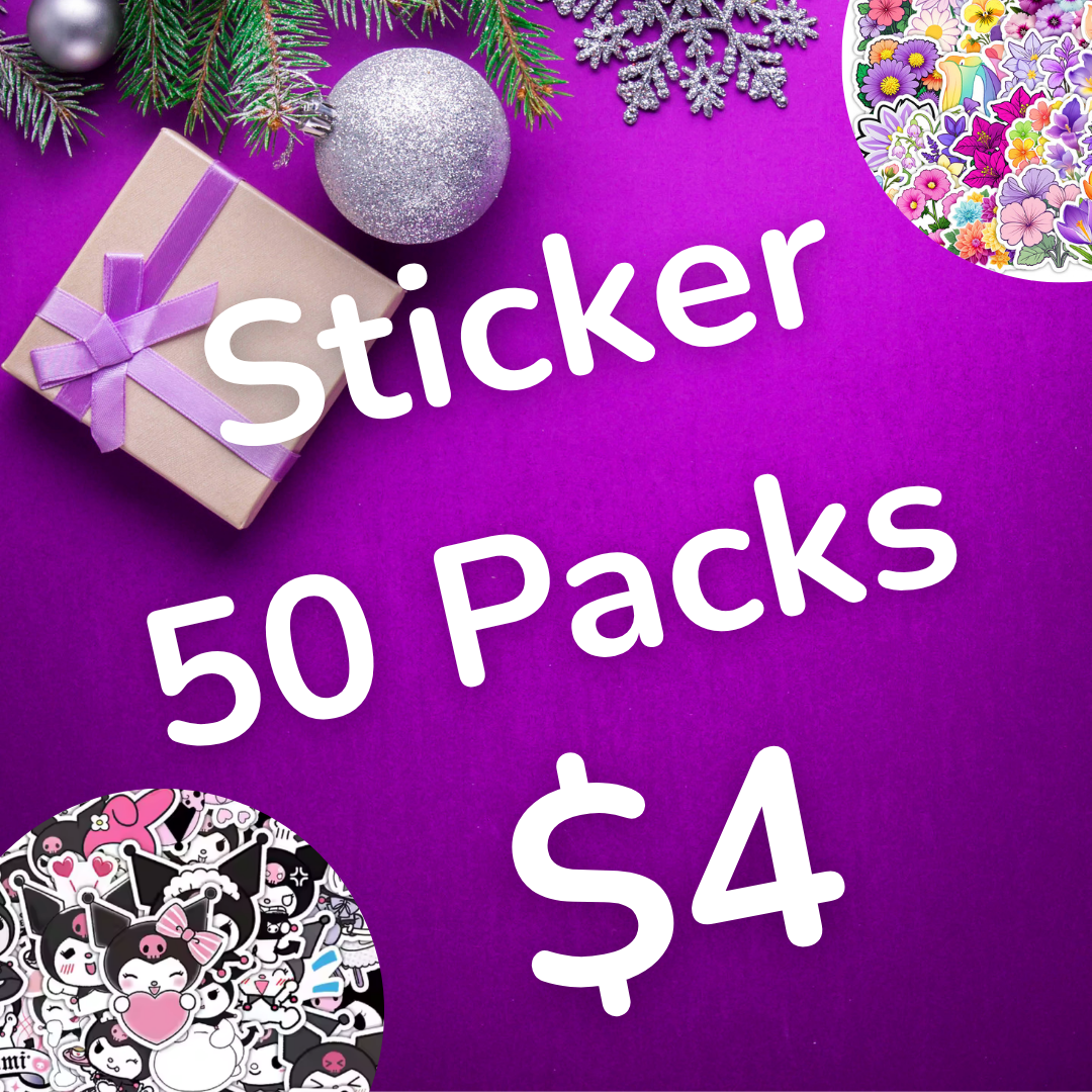 Sticker 50 Packs