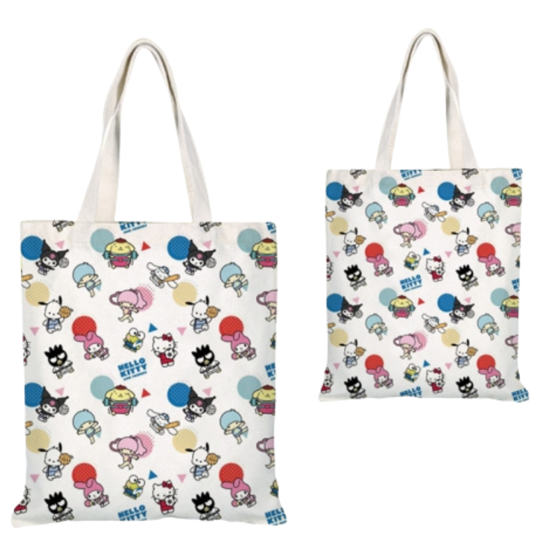 All Over Print Sanrio Tote Bag