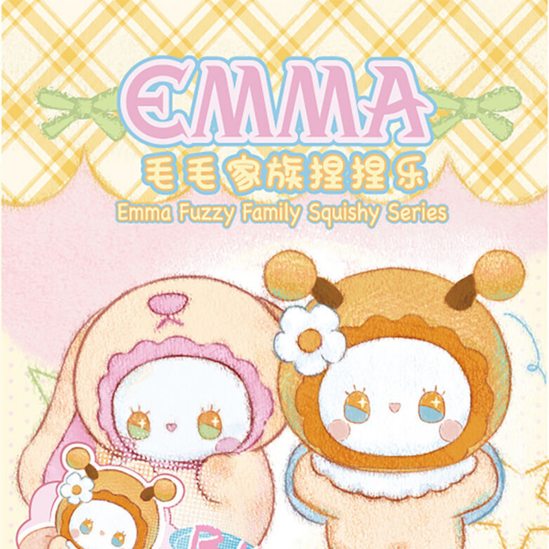 Emma Fuzzy Family Squishy Series Blind Box