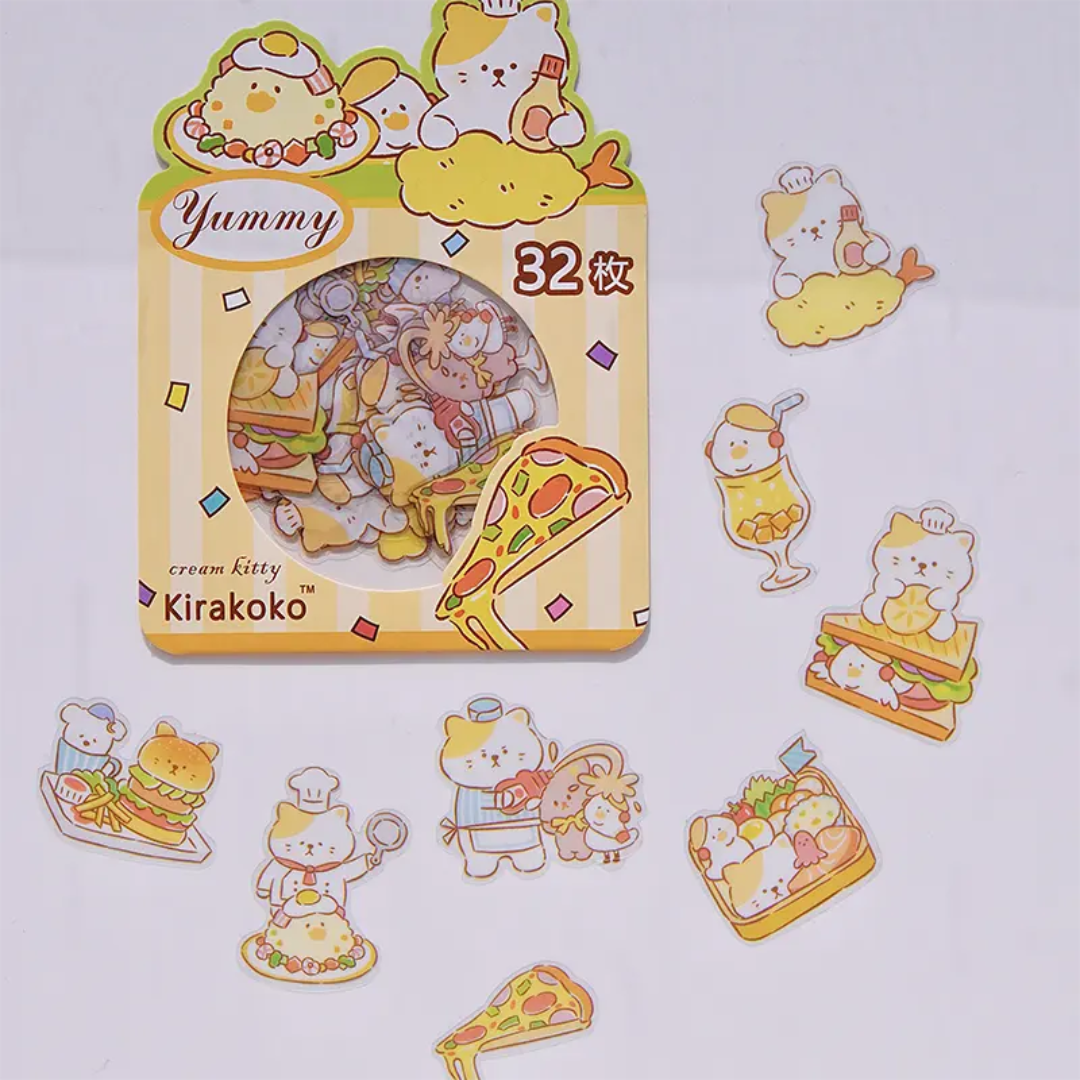 Kirakoko Animal Sticker Flakes
