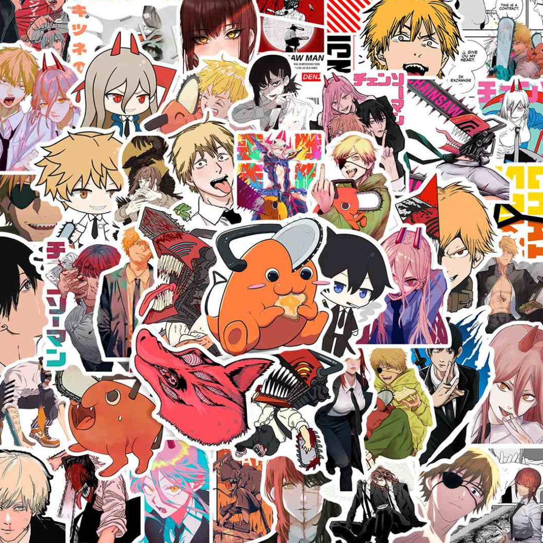 Chainsaw Man 50 Piece Sticker Pack