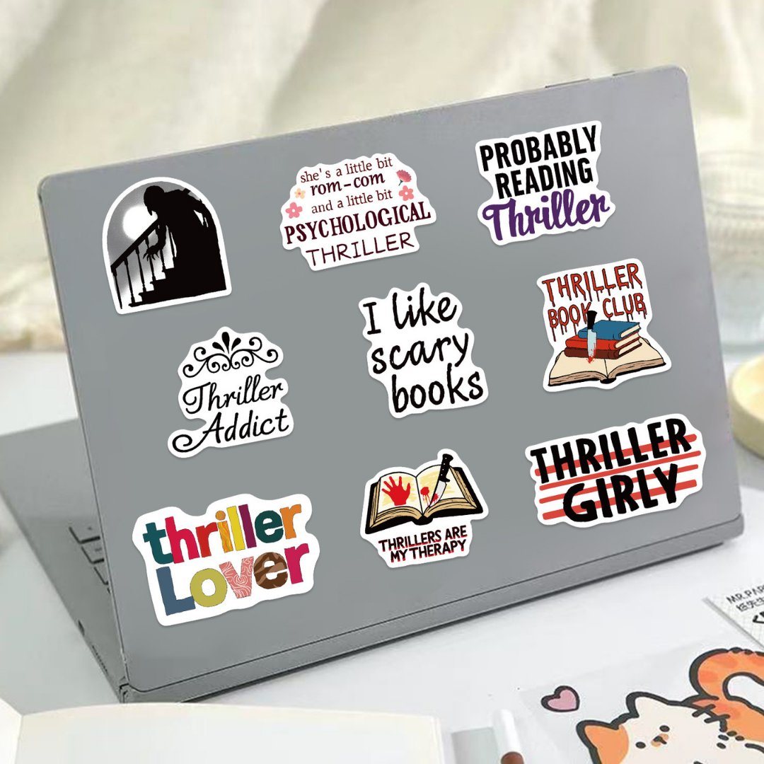 True Crime Fan 50 Pack Stickers