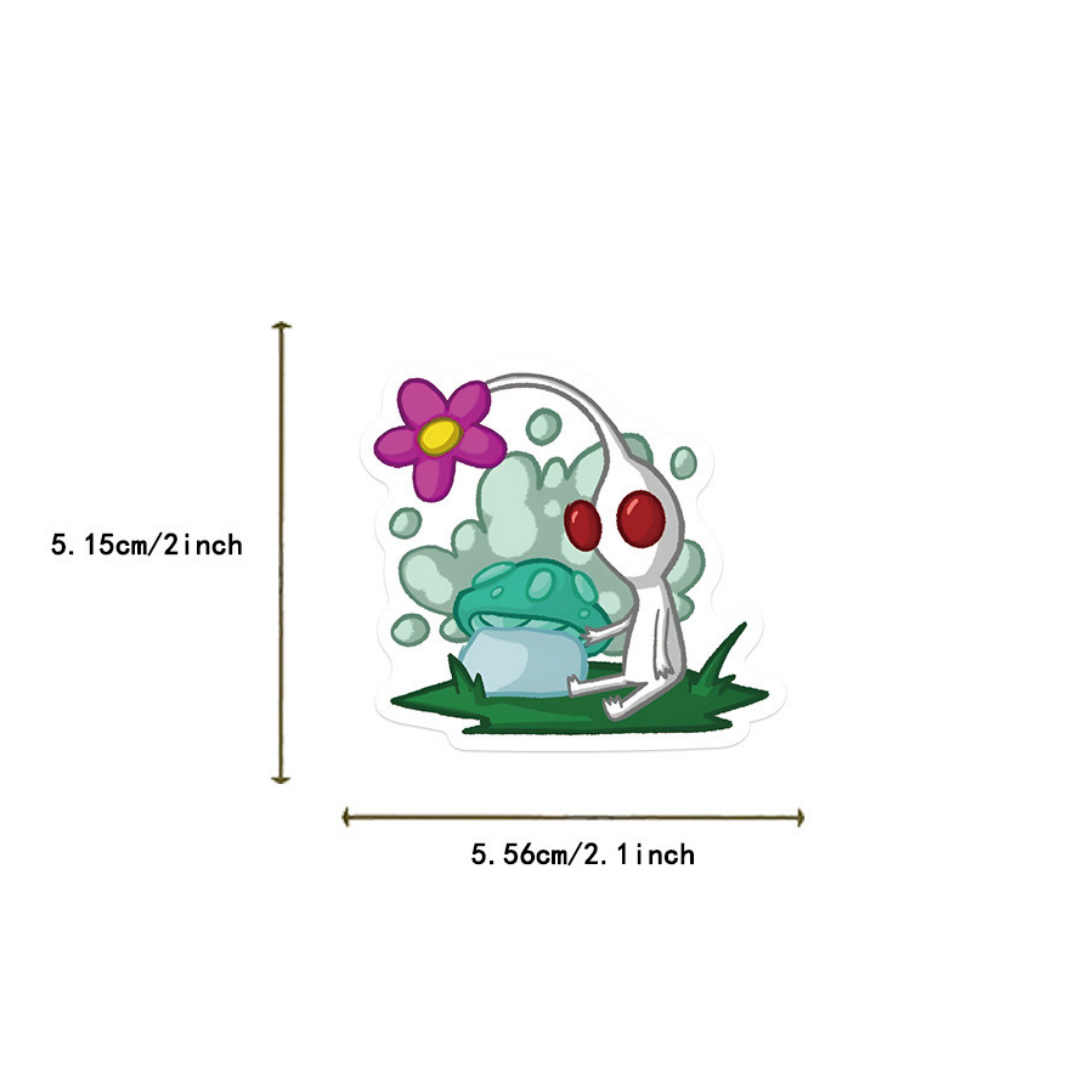 Pikmin 50 Pack Stickers