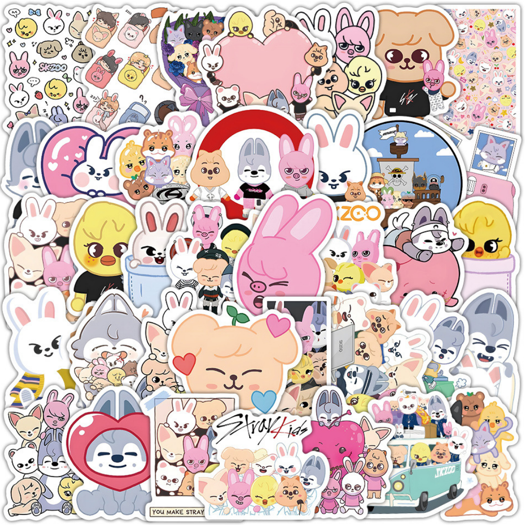 Stray Kids 50 Pack Stickers