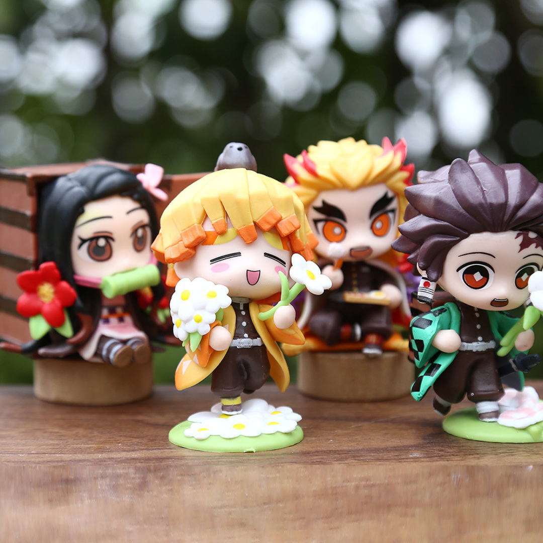 Demon Slayer Birth Flower Series Blind Box Figure
