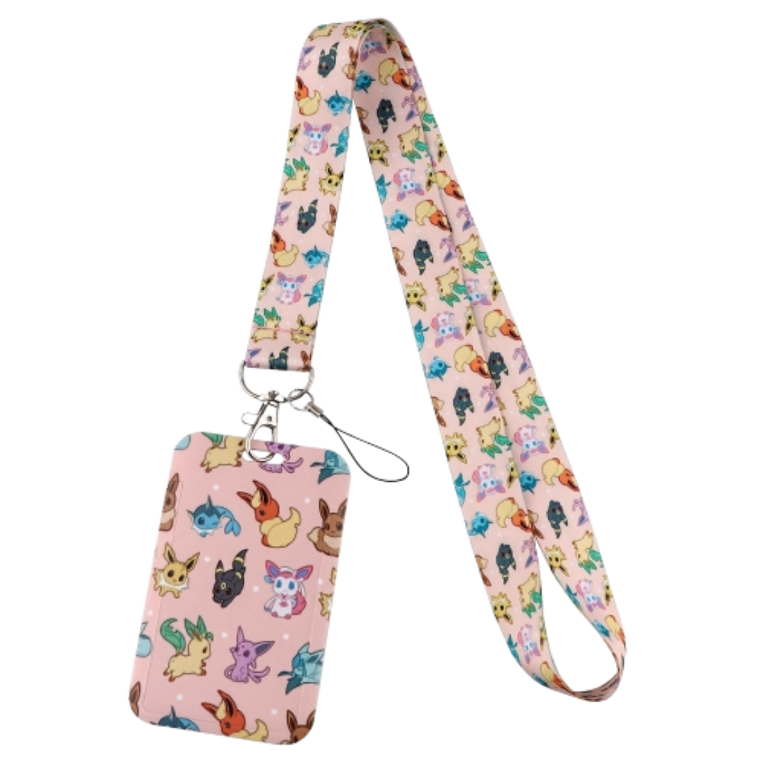 Eevee Evolutions ID Card and Lanyard