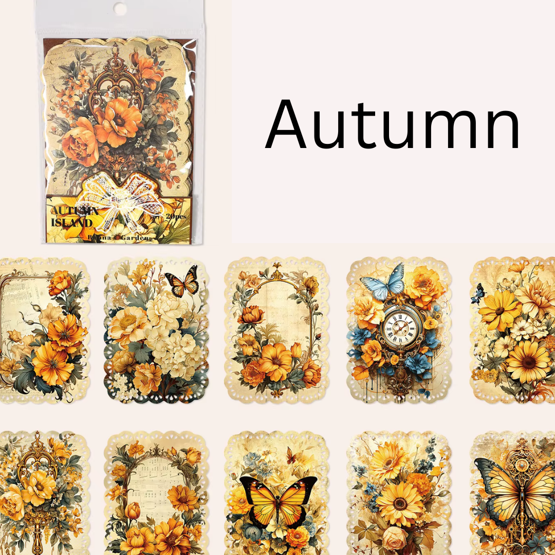 Beautiful Gardens Craft Papers