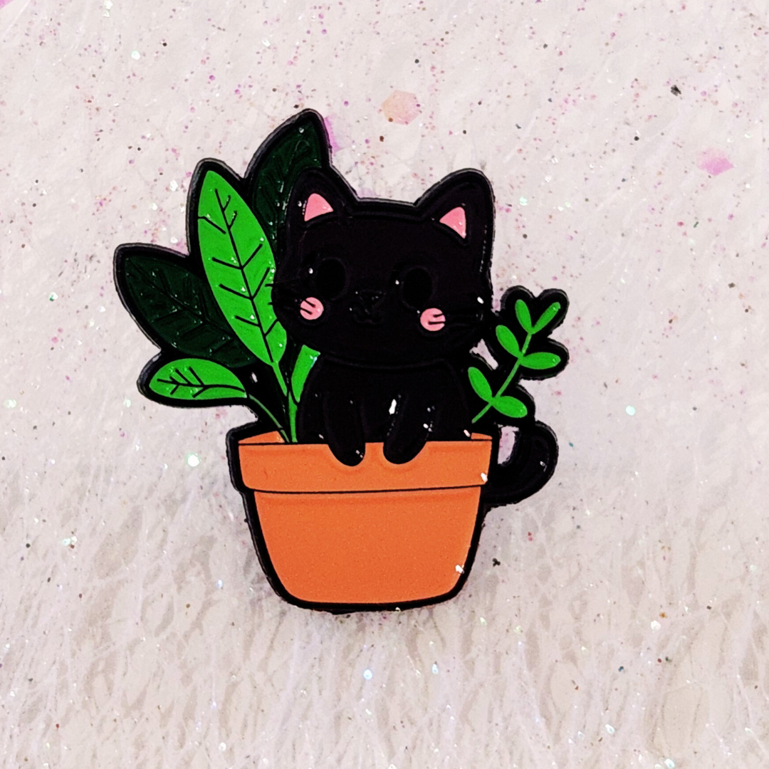 Black Cat Plant Attack Style Two