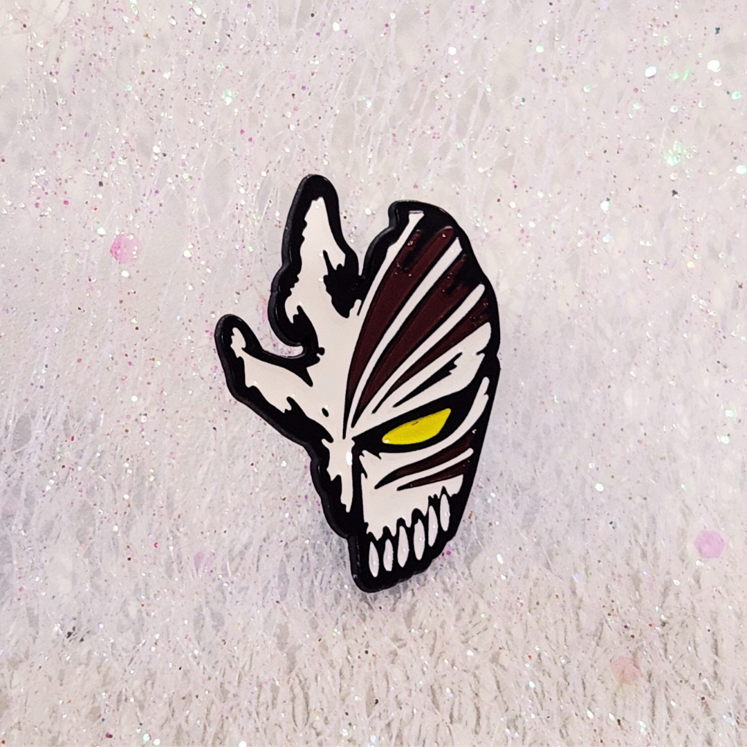 Bleach Hollow Mask Alloy Pin