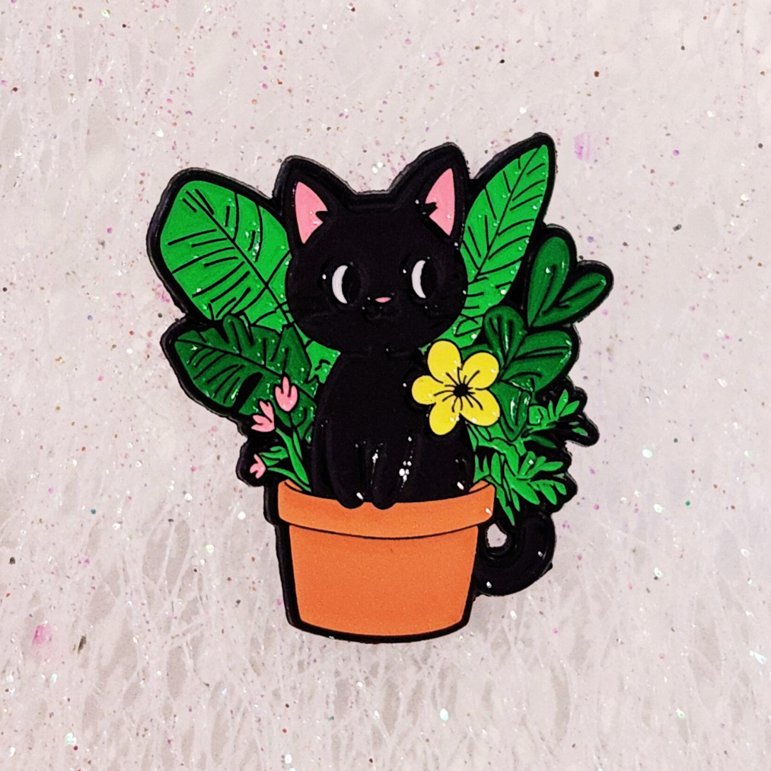 Black Cat Plant Attack Style One