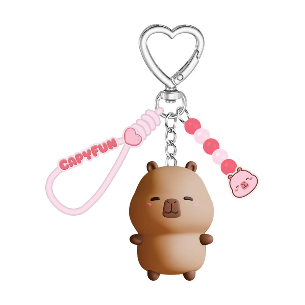 CapyFun 3D Charm Keyring