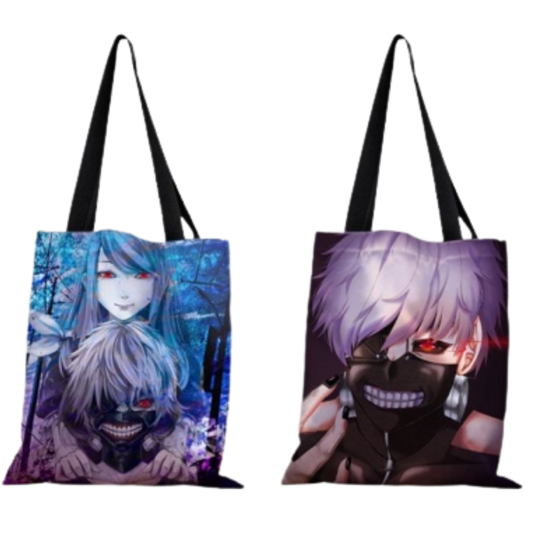 Tokyo Ghoul Kaneki Ken Dual-Sided Canvas Tote Bag