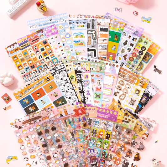 Kawaii Animal Sticker Book