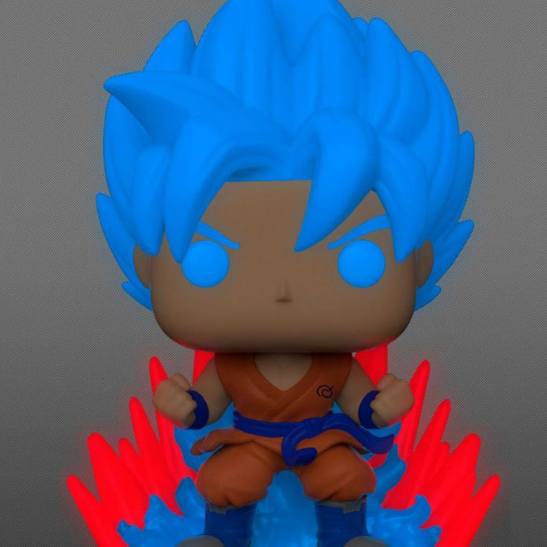 Dragon Ball Super Goku Kaioken Glow US Exclusive Pop!