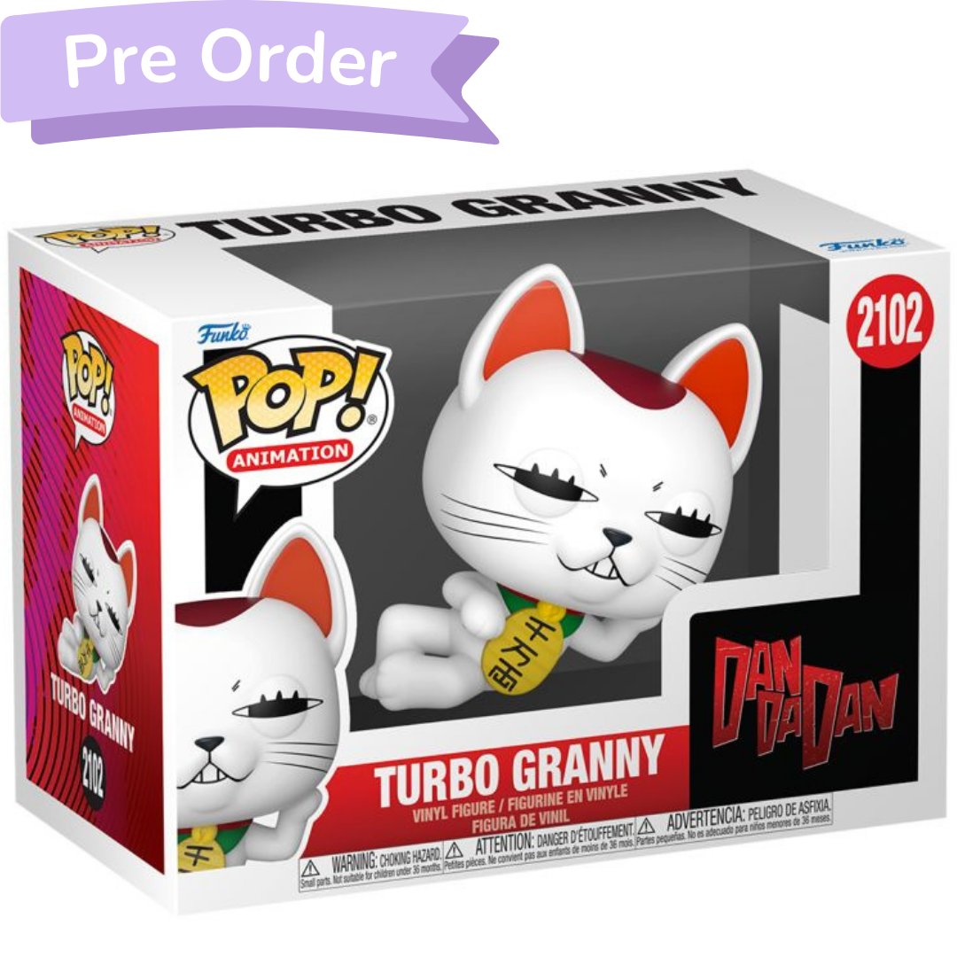 Dan Da Dan - Turbo Granny Cat Pop! Vinyl