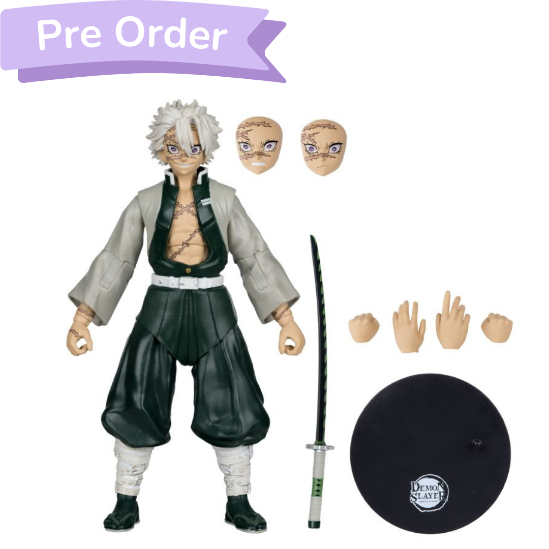 Demon Slayer Sanemi Shinazugawa (Season 3) 7" Action Figure