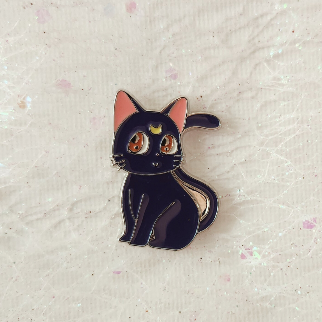 Sailor Moon Luna Enamel Pin