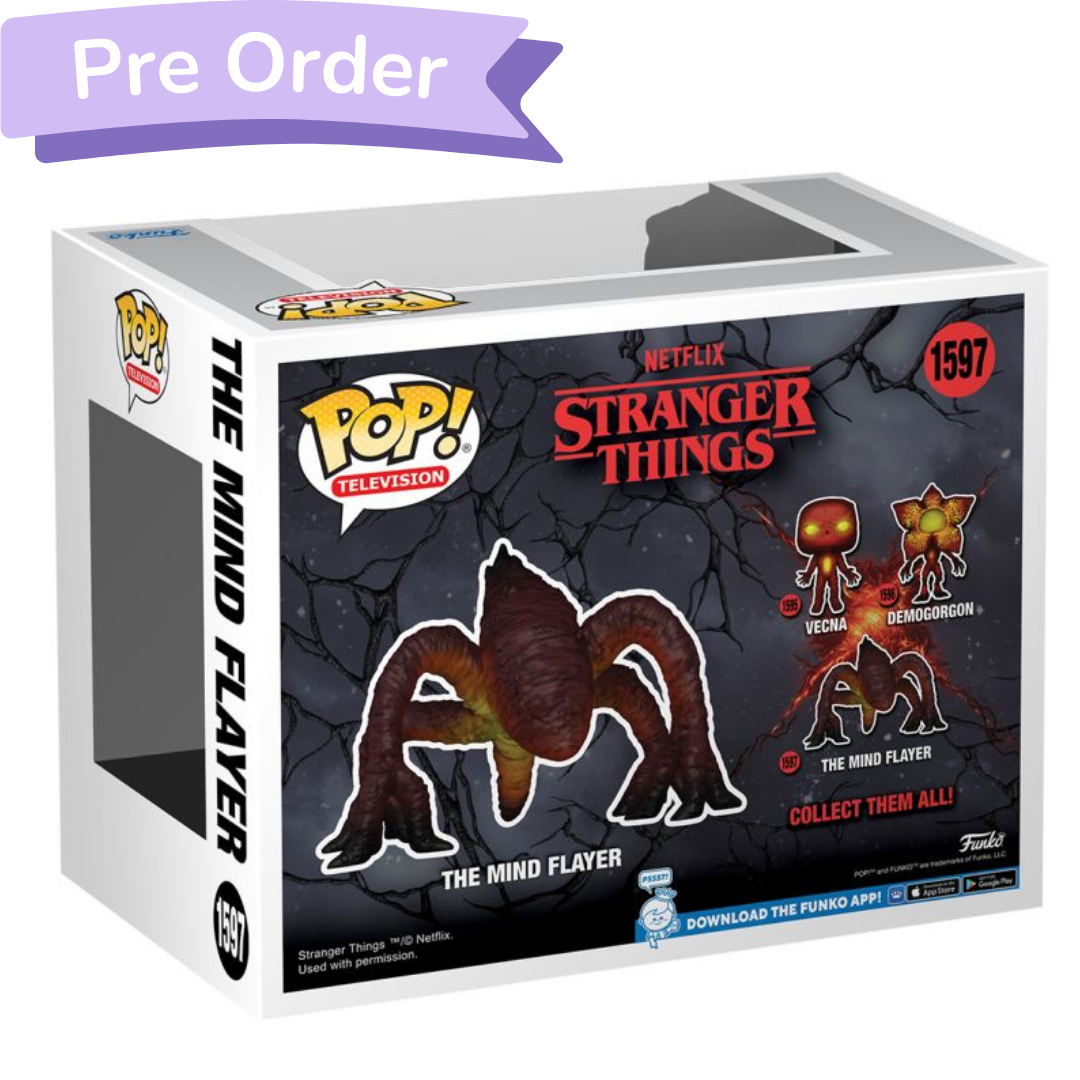Stranger Things The Mind Flayer (Rift) 6" Pop