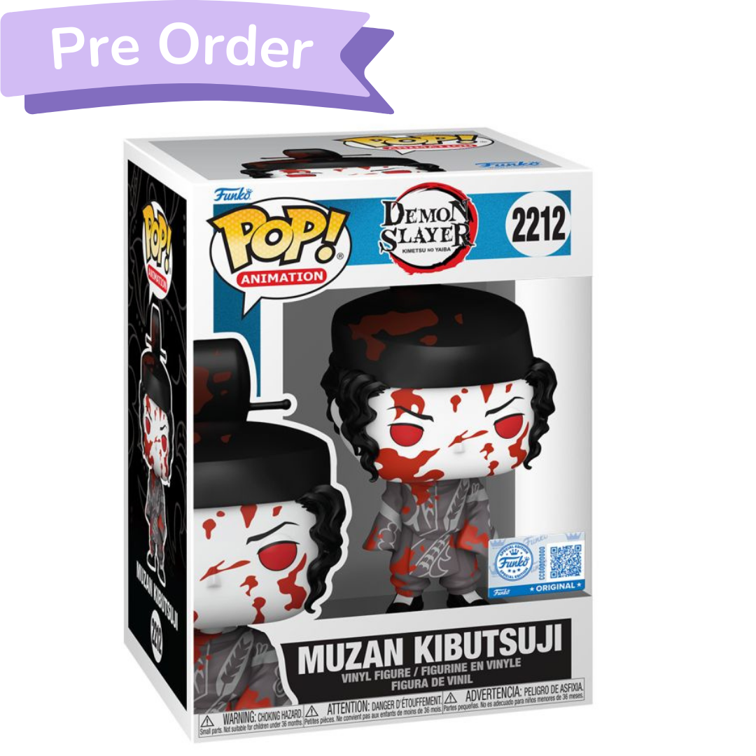 Demon Slayer Muzan (Black & White Battle Damaged) Exclusive Pop