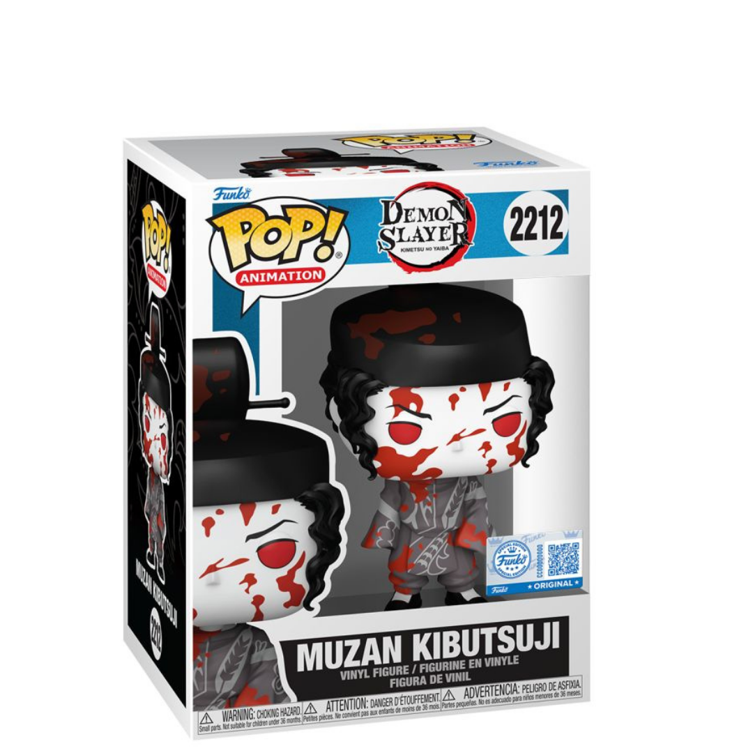 Demon Slayer Muzan (Black & White Battle Damaged) Exclusive Pop