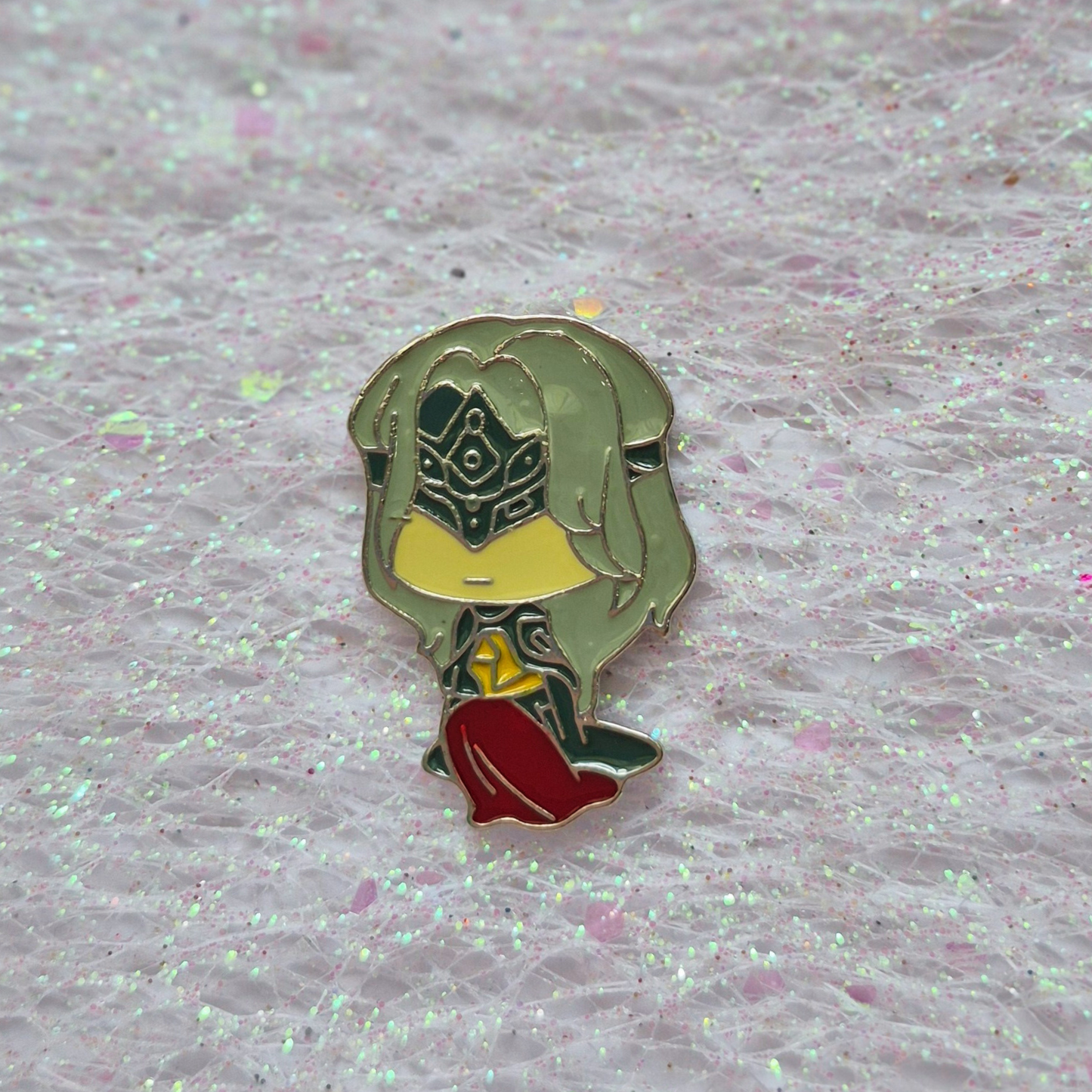 Dark Souls Firekeeper Enamel Alloy Pin
