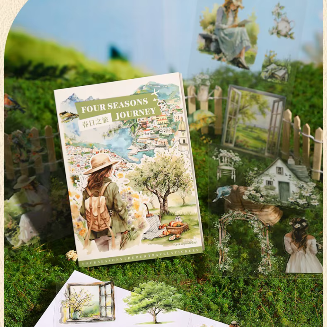 Four Seasons Sticker Book
