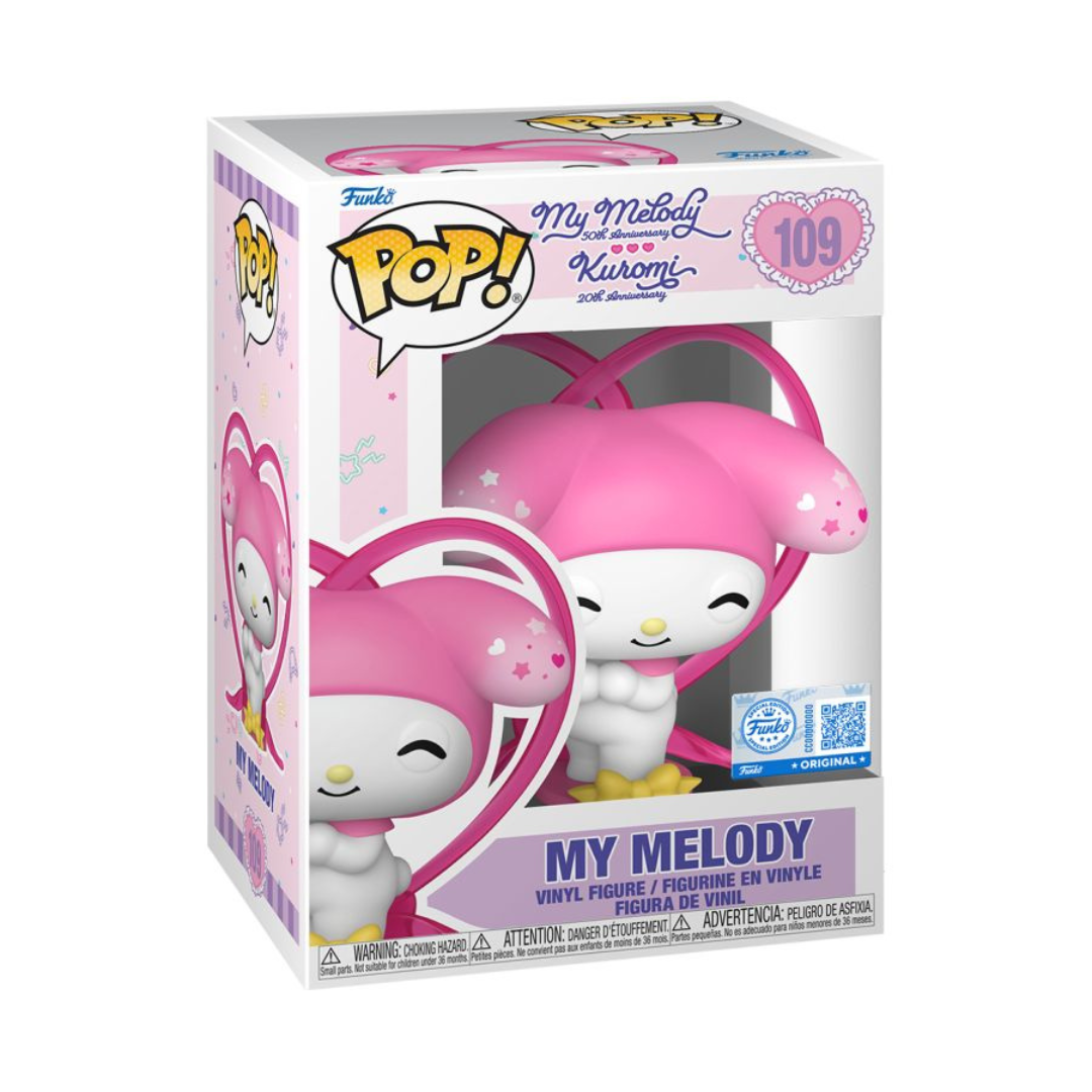 Hello Kitty My Melody With Ribbon Pop