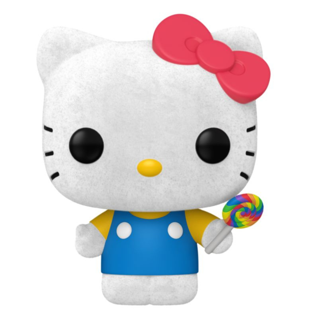 Hello Kitty (with Lollipop) US Exclusive Flocked Pop! Vinyl