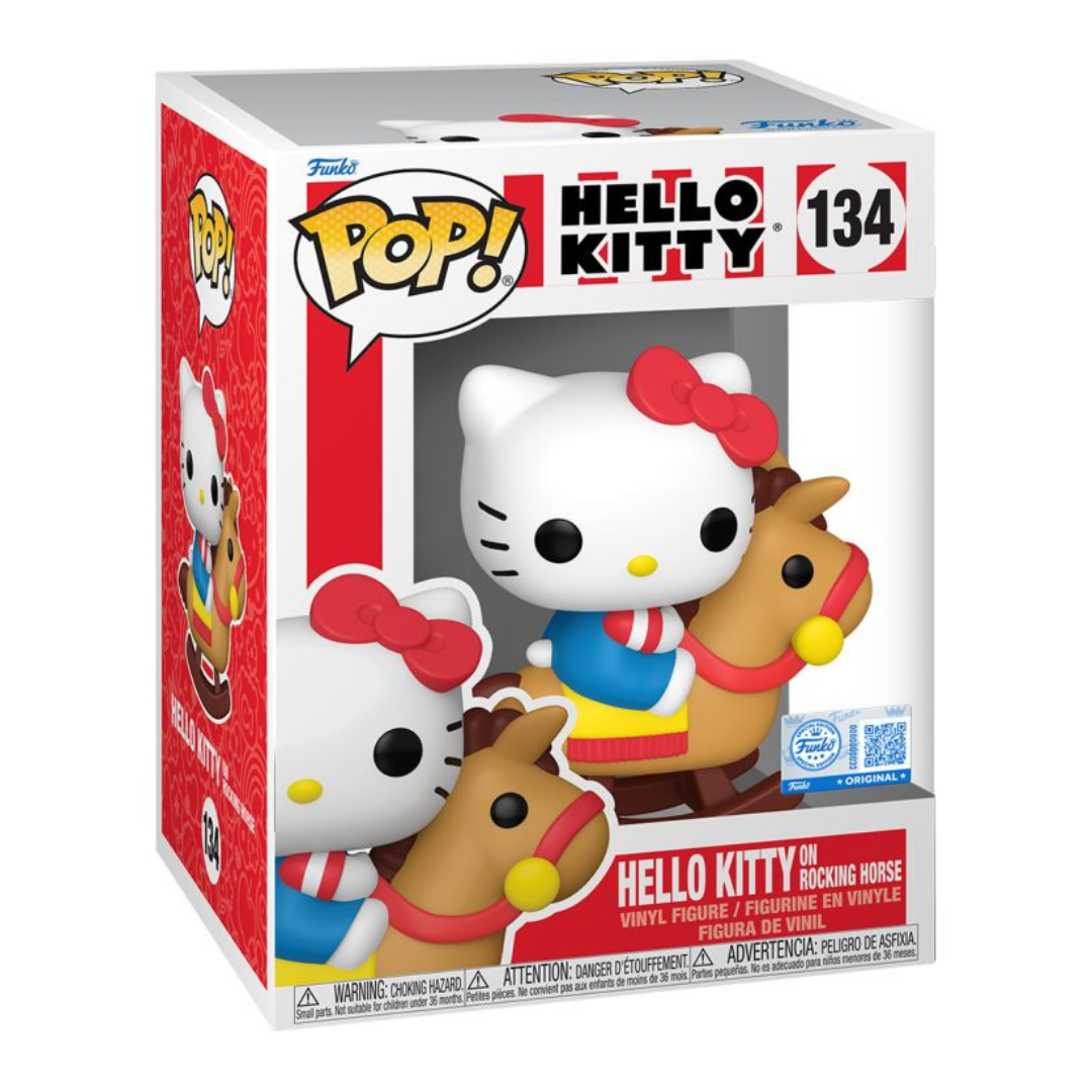 Hello Kitty on Rocking Horse Exclusive Premium Pop