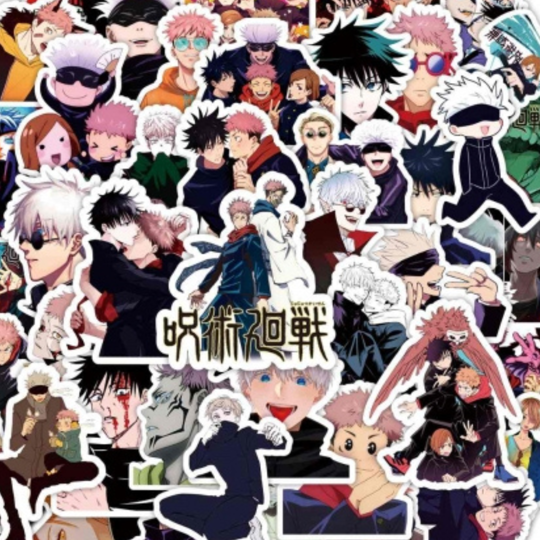 Jujutsu Kaisen 50 Sticker Pack