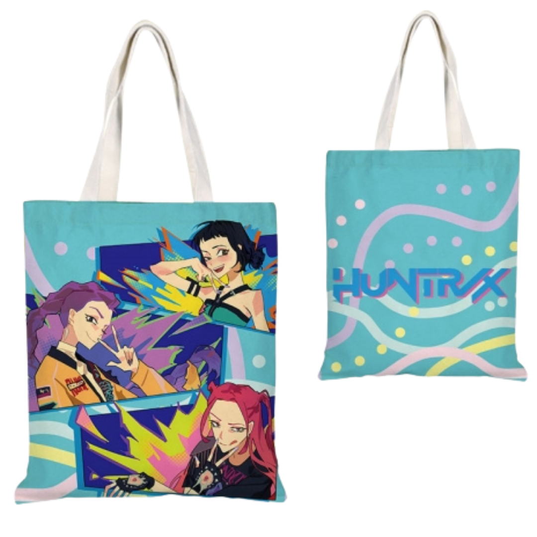 K-Pop Demon Hunters Huntrxx Canvas Tote Bag