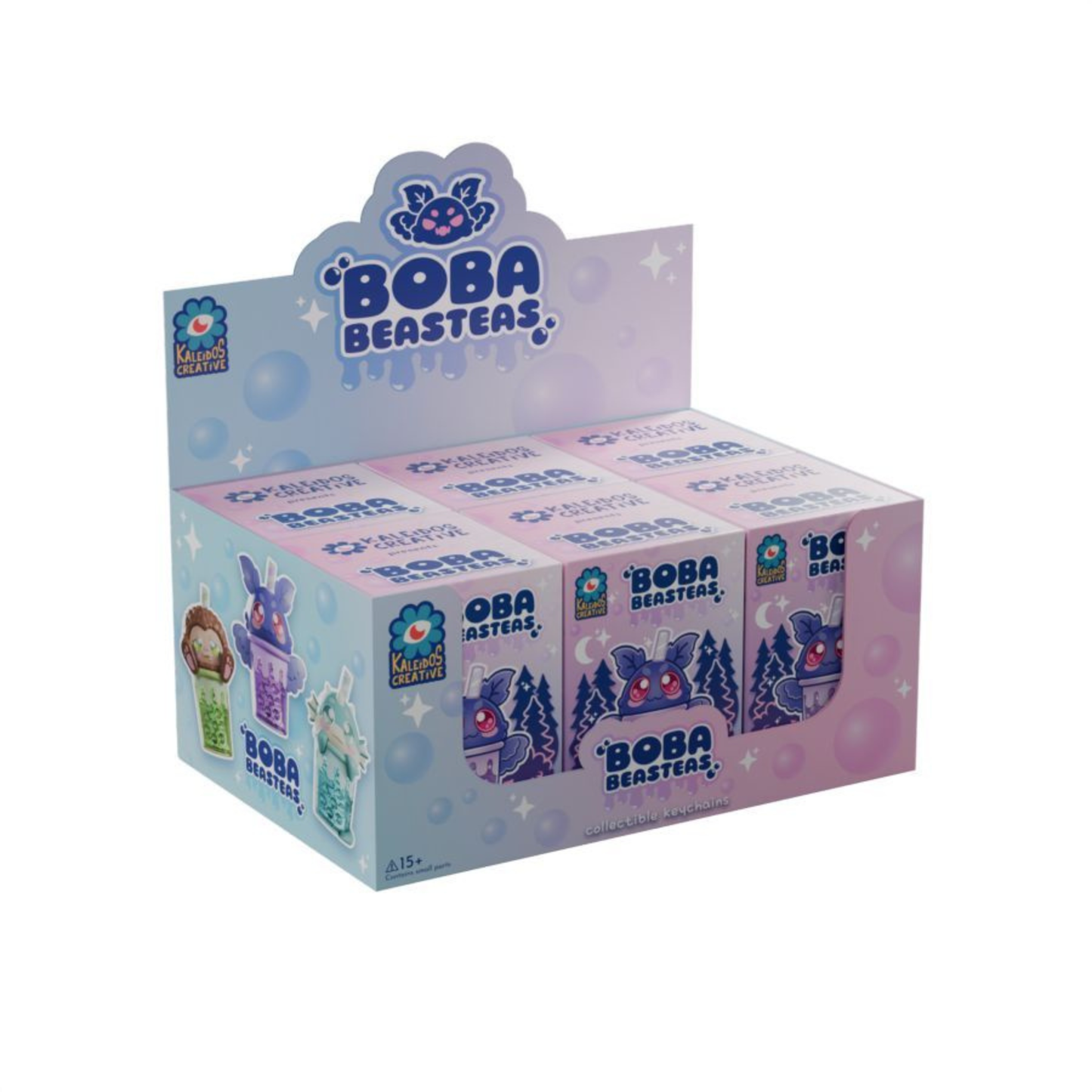 Kaleidos Boba Beasteas Keychain Blind Box