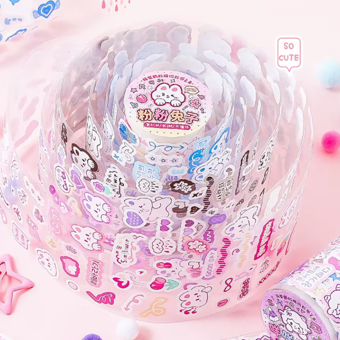 Kawaii Animal Mini Sticker Tape