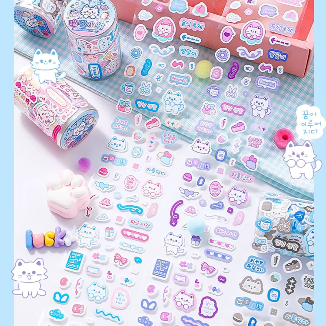 Kawaii Animal Mini Sticker Tape