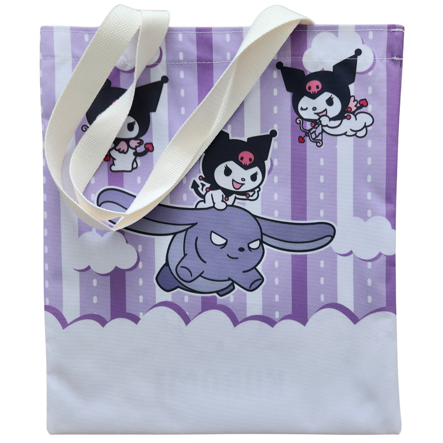 Kuromi Banner Tote Bag