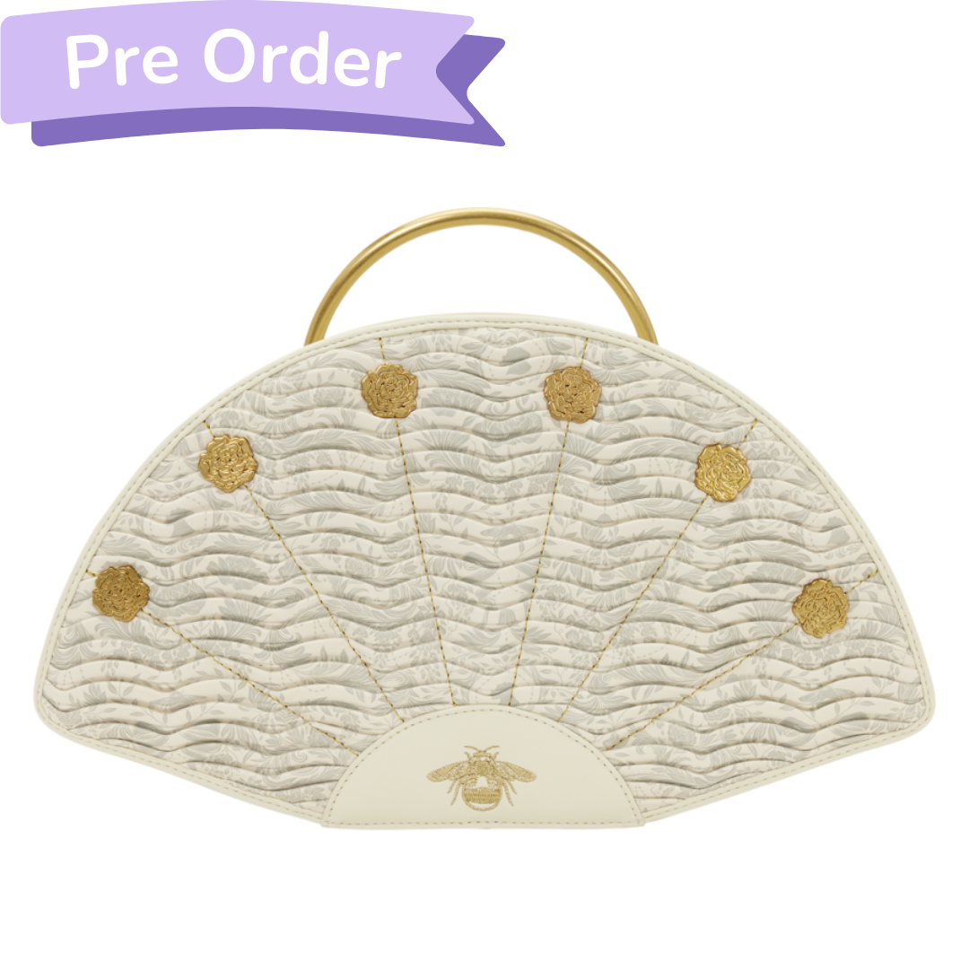 Bridgerton Figural Fan Handbag