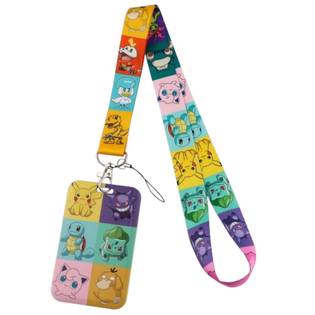 Pokemon Pop ID Card and Lanyard