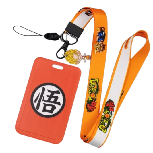 Dragon Ball Go Anime Lanyard & Card Holder