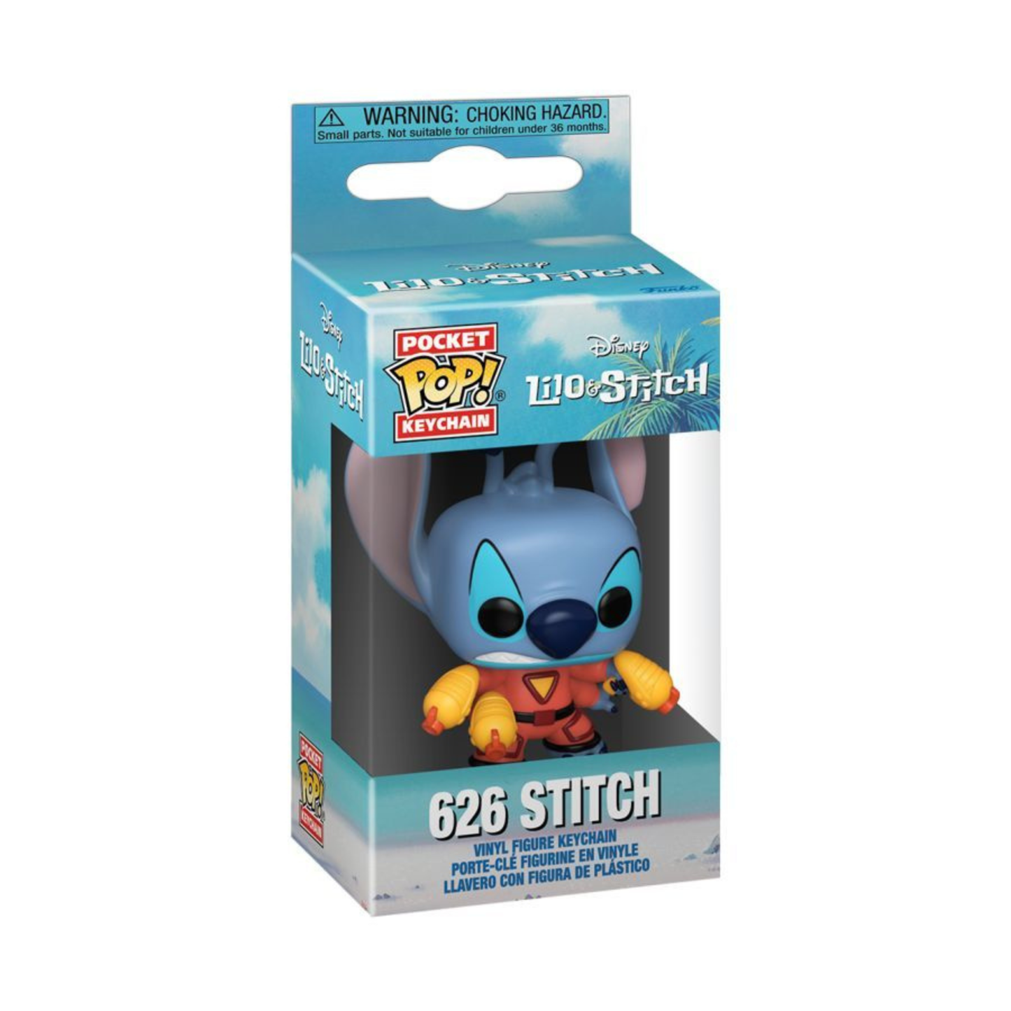 Lilo & Stitch Stitch 626 Pop Keychain