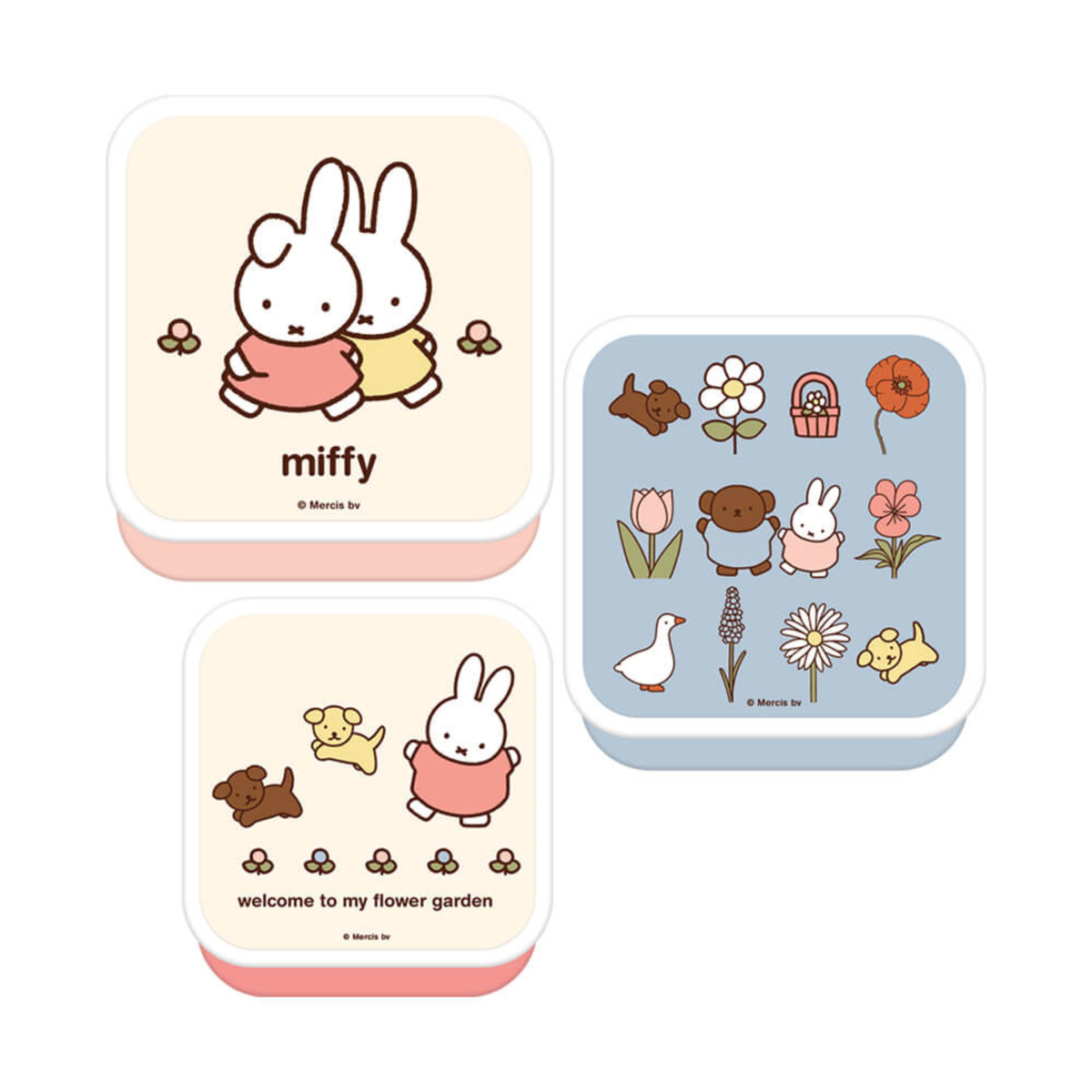 Miffy's Garden Storage 3 Pack