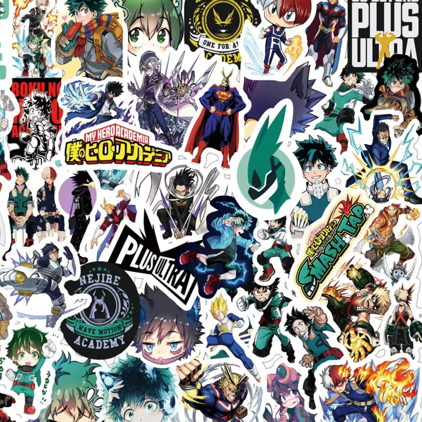 My Hero Academia 50 Piece Sticker Pack
