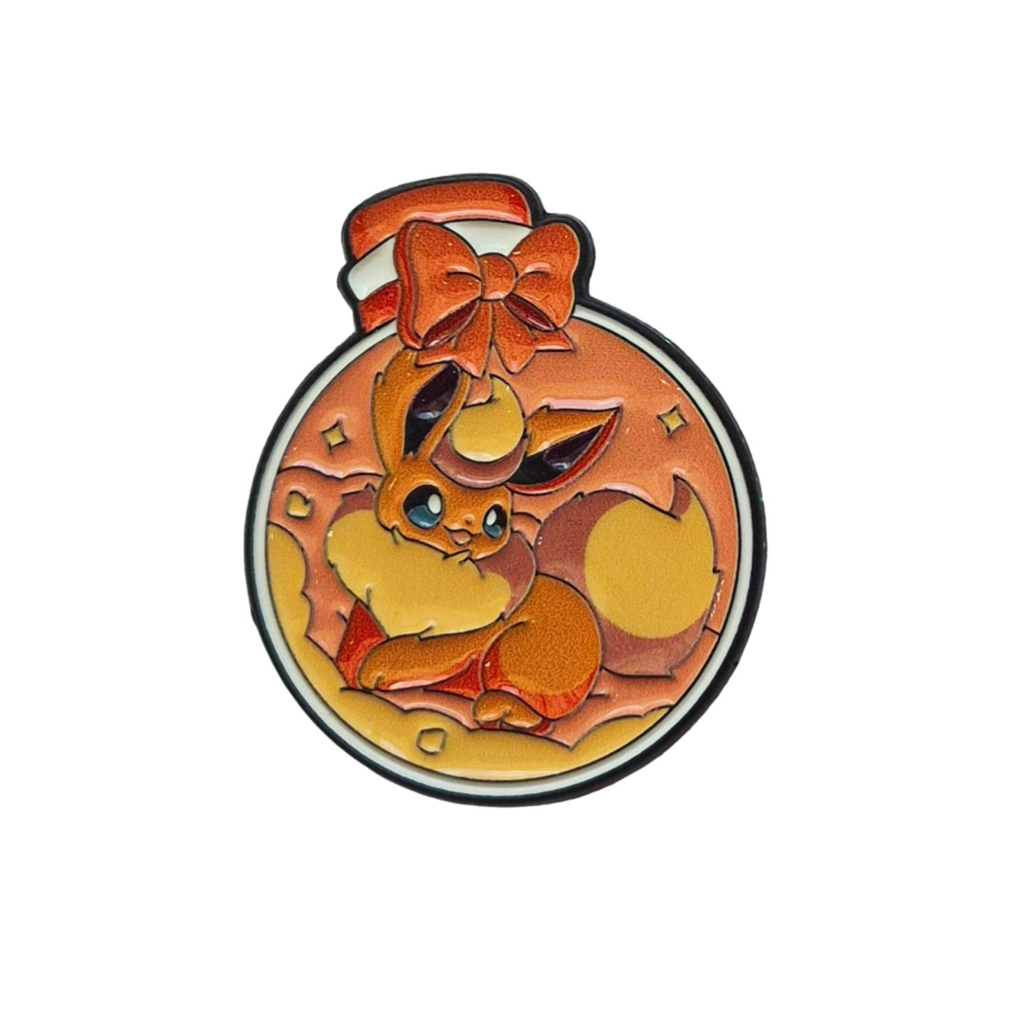 Pokemon Flareon In a Bottle Enamel Alloy Pin