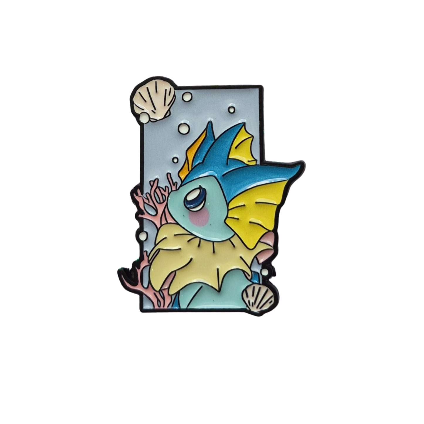 Pokemon Vaporeon Skylight Enamel Alloy Pin