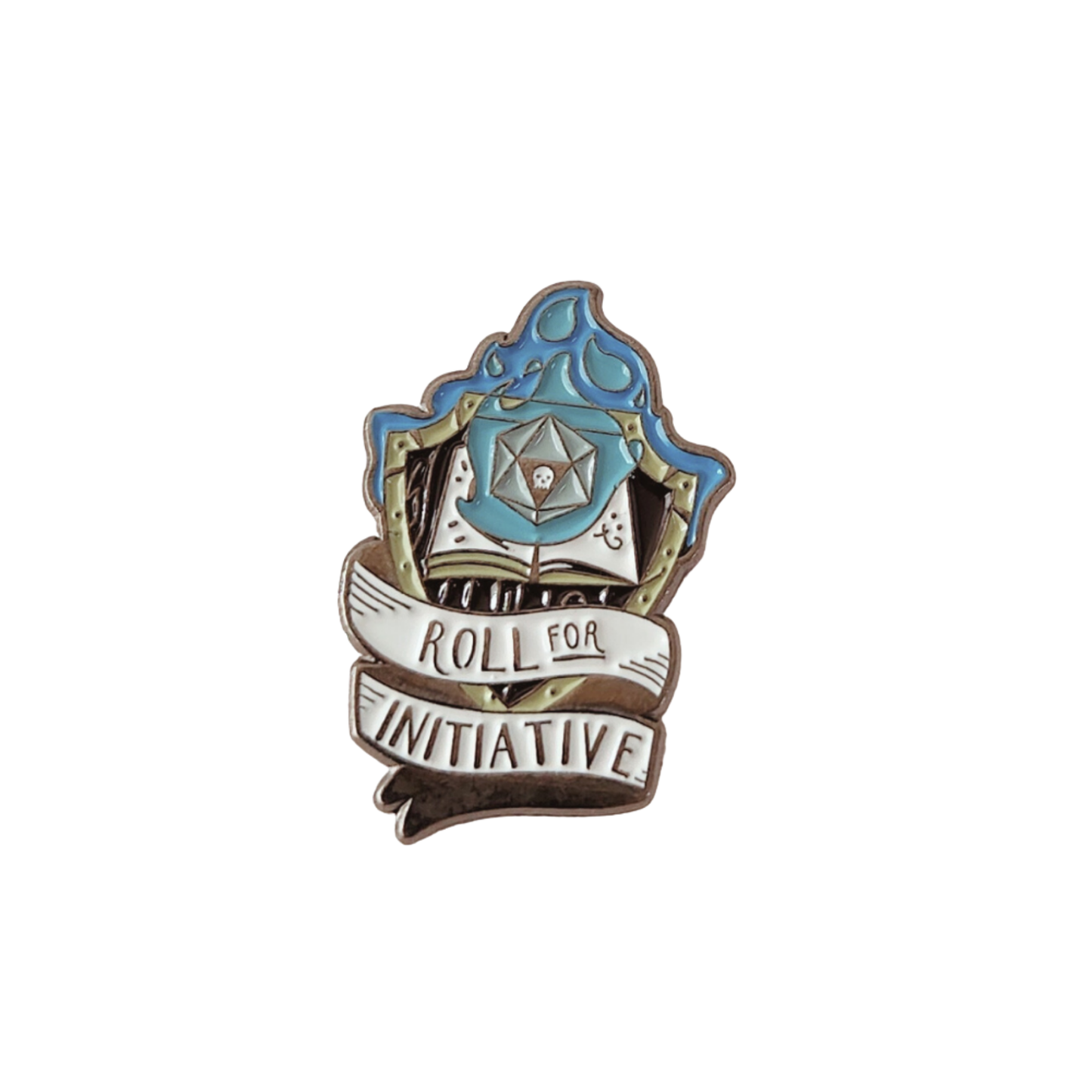 Roll for Initiative Enamel Pin