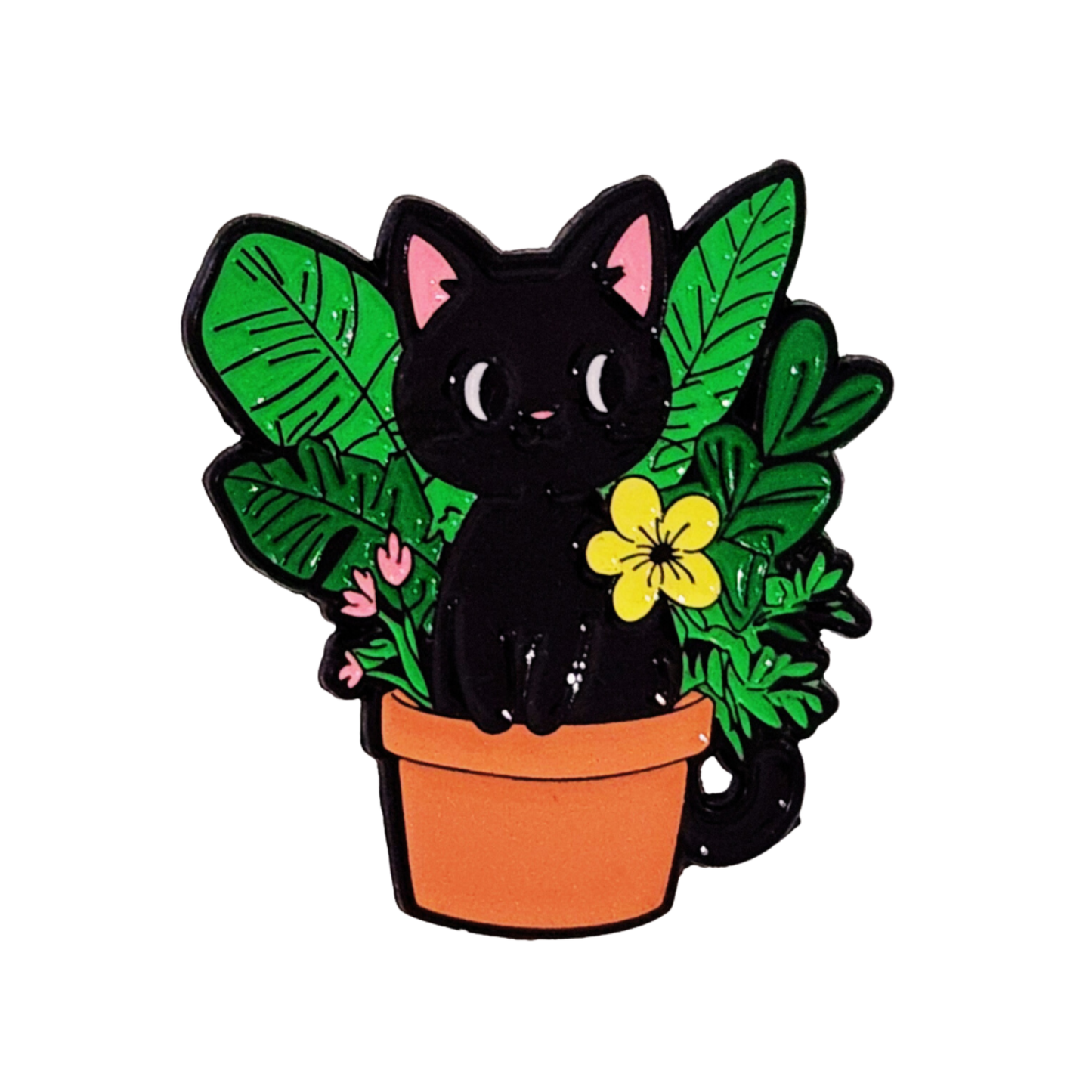 Black Cat Plant Attack Style One
