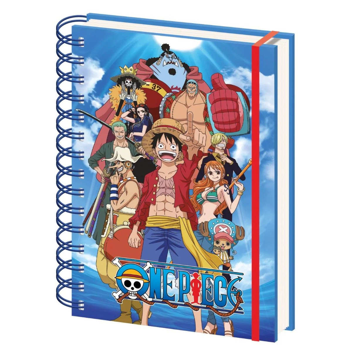 One Piece Straw Hat Crew A5 Notebook