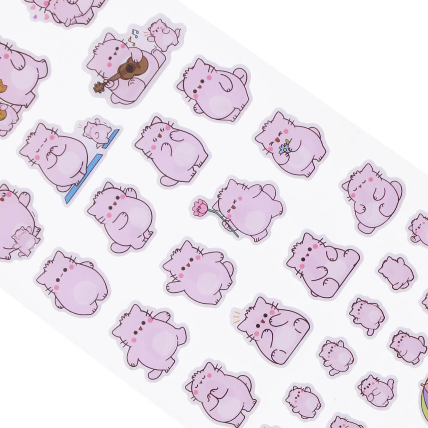 Pembe Puffy Sticker Sheet