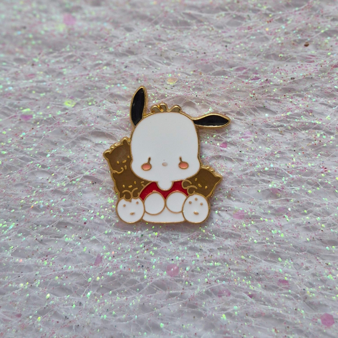 Pochacco and Friends Enamel Alloy Pin