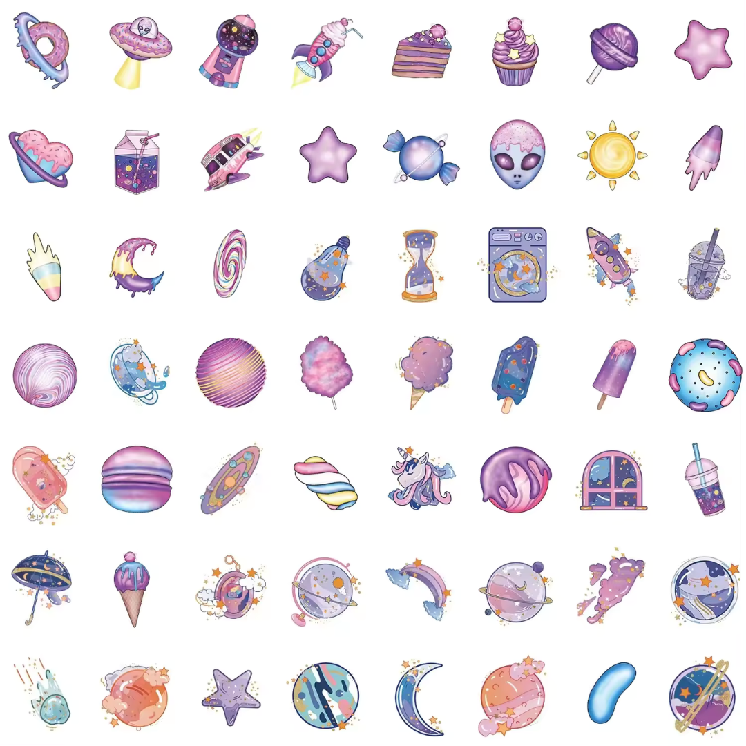 Space Surprises 50 Sticker Pack