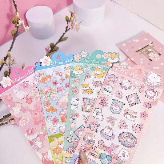 Sakura Festival Sticker Sheet